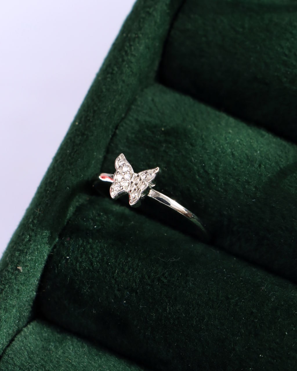 انگشتر نقره مینیمال کد ۹